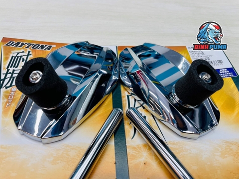 Kính chiếu hậu Daytona Hi-Vis màu bạc