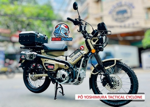 Pô Yoshimura Tactical Cyclone cho CT125