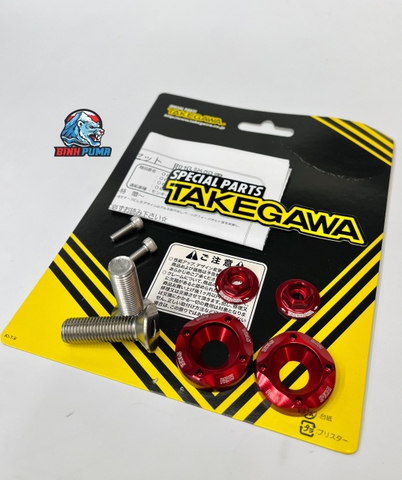 Ốc ty phuộc Takegawa màu Đỏ