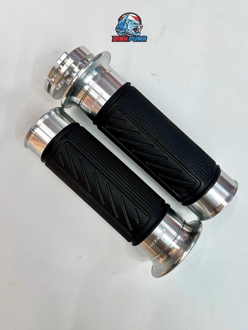 Bộ bao tay có ống ga Bikers màu đen