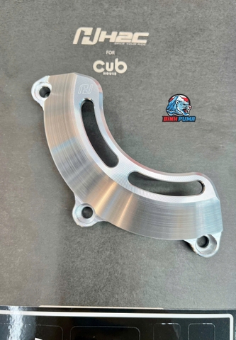 Ốp lốc máy trái H2C bạc