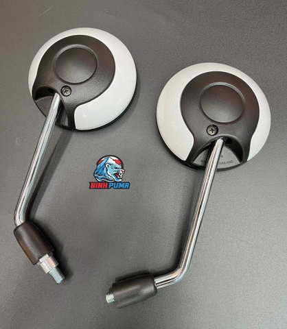 Kính chiếu hậu HMA tròn viền phối màu