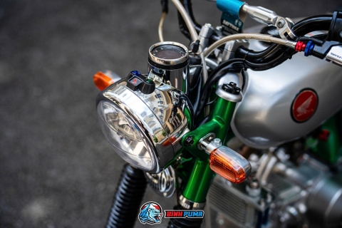 Bộ gáo đèn Kitaco & đồng hồ Takegawa LCD D Type