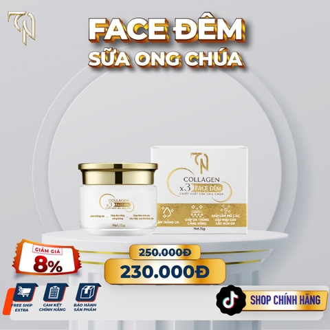 COLLAGEN X3 FACE ĐÊM CHIẾT XUẤT SỮA ONG CHÚA