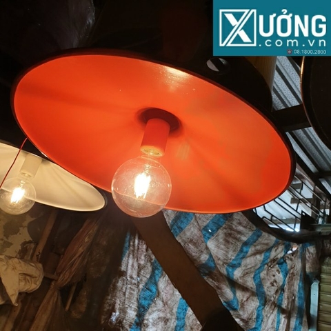 Đèn trang trí mâm chóa sắt tròn