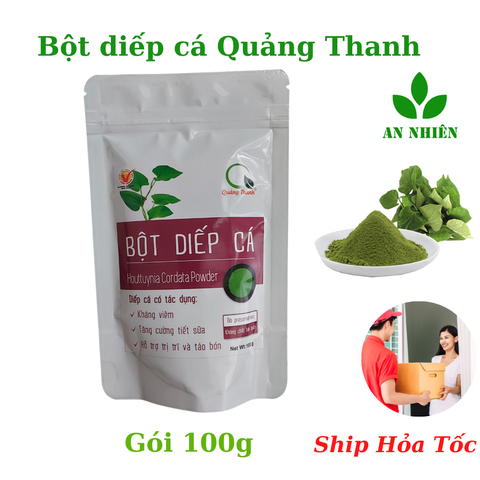 Bột diếp cá nguyên chất sấy lạnh