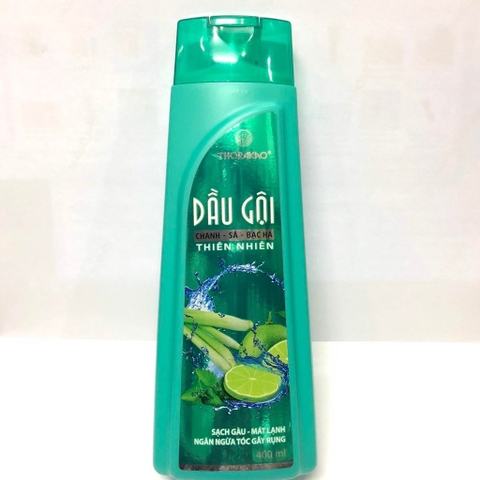 Dầu Gội Chanh Sả Bạc Hà Thorakao 400ml