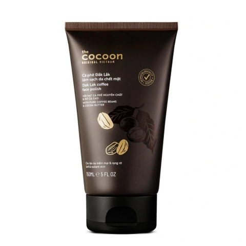 Tẩy da chết mặt Cocoon tẩy tế bào chết mặt từ cà phê Đắk Lắk 150ml