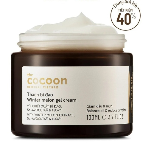 Thạch bí đao Cocoon cấp ẩm và ngừa mụn 100ml