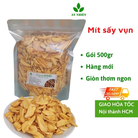 Mít sấy khô giòn hàng vụn An Nhiên gói 500g