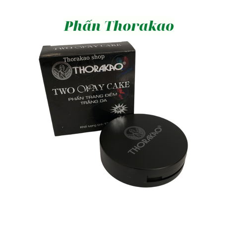 Phấn trang điểm thorakao, phấn phủ kiềm dầu trắng da two way cake 13g