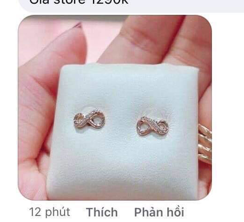 Pandora - Bông Tai Biểu Tượng Vô Cực