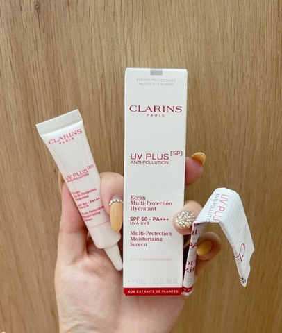 Kem Chống Nắng Clarins Rose Mẫu Mới Fullbox 10ml