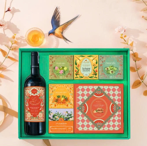 Hộp Quà Tết Ngựa Vàng Đưa Lộc 2