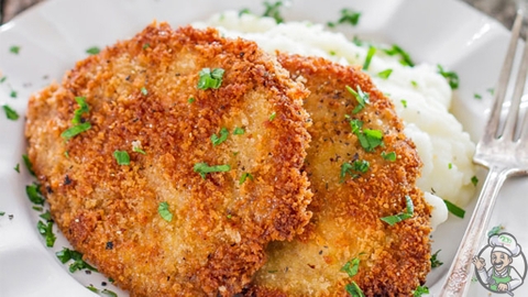 Bí quyết làm món CỐT LẾT chiên xù thơm ngon, đưa cơm nhà