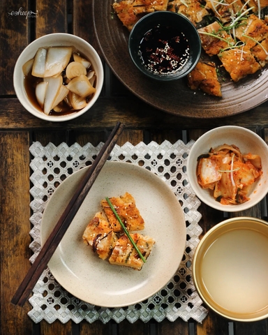 HƯỚNG DẪN CÁCH LÀM BÁNH KẾP ĐẬU XANH KIỂU HÀN