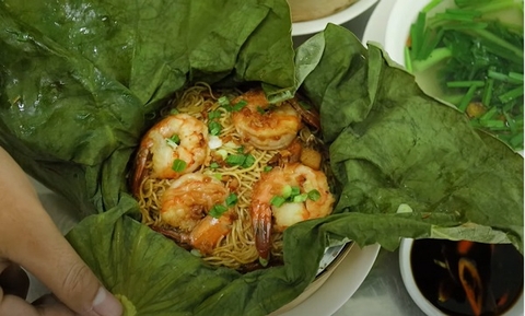 HƯỚNG DẪN LÀM MÌ LÁ SEN TÔM GIÒN KIỂU HONG KONG ĐỘC NHẤT VÀ SIÊU LẠ