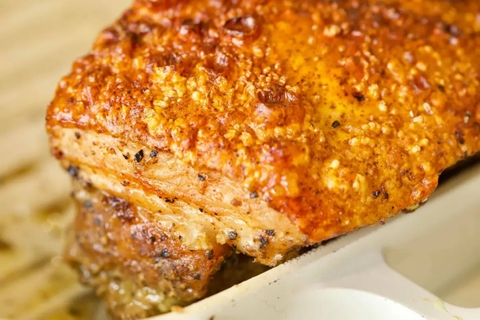 CÁCH LÀM THỊT QUAY GIÒN BÌ SIÊU TỐC & NƯỚC XỐT CHẤM THỊT QUAY NGON