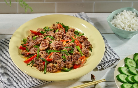 MỀ GÀ CÀO XAY THƠM NGON