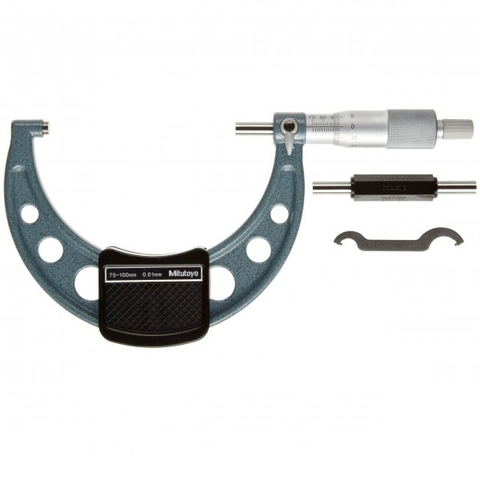 Panme Đo Ngoài Cơ Khí Mitutoyo 103-140-10 (75-100MM/0.01MM)