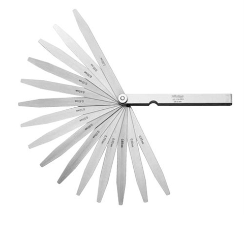 Bộ Dưỡng Đo Khe Hở 184-302S (0.03-0.5mm/13 lá)