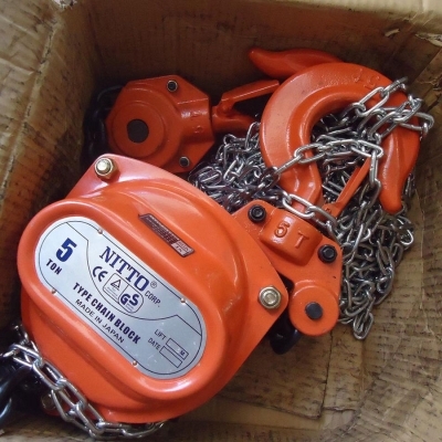 Pa Lăng Xích Kéo Tay Nitto 5 Tấn 5 Mét