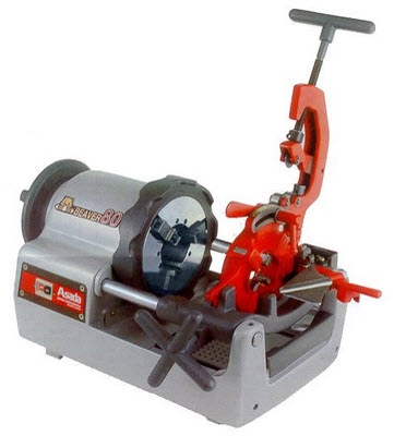 Máy tiện ren ống ASADA - Nhật BEAVER 80AT ( 21-90mm )