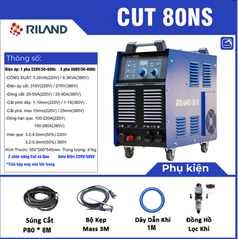 Máy cắt Plasma Riland CUT 80NS