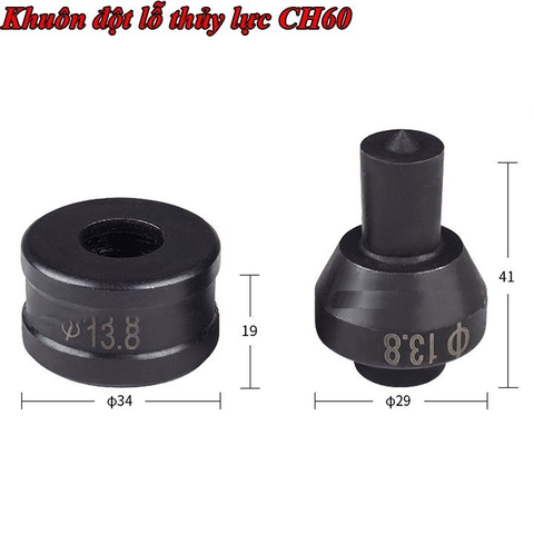 Đầu đột tròn máy thủy lực CH60