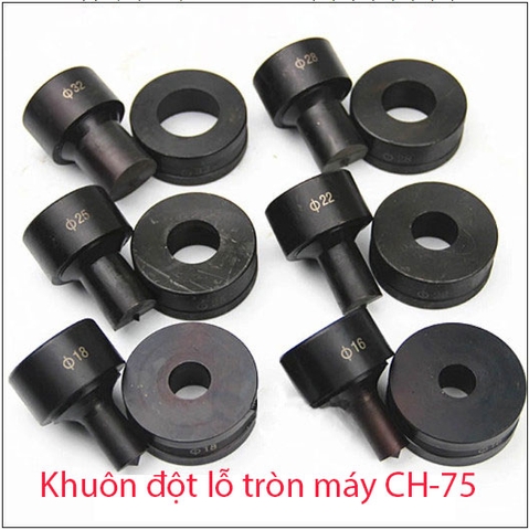 Đầu đột tròn thủy lực CH75