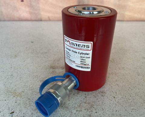 Kích thủy lực rỗng 12 tấn, 40mm TONNERS DCH-1240