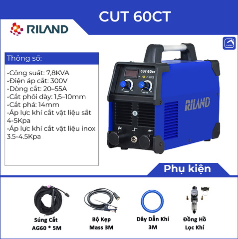 Máy cắt Plasma Riland Cut 60CT