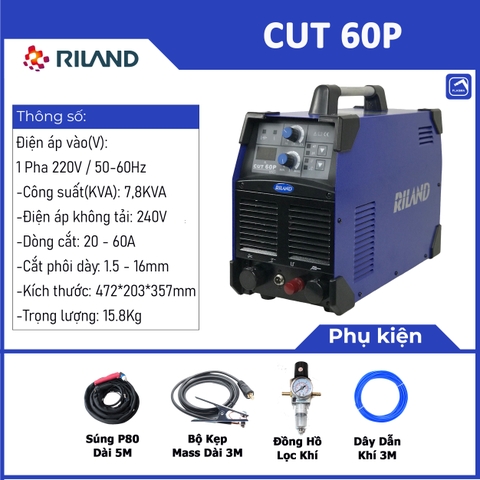Máy cắt Plasma Riland CUT 60P