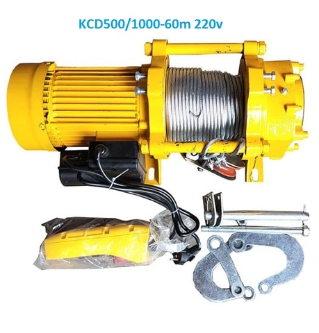 Tời Nhanh Đa Năng KENBO KCD500/1000-60m 220v