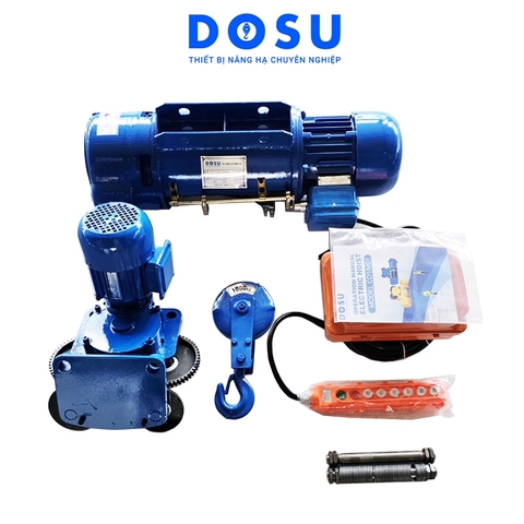 Pa lăng cáp điện DOSU CD1-10 18m 10 tấn 380V