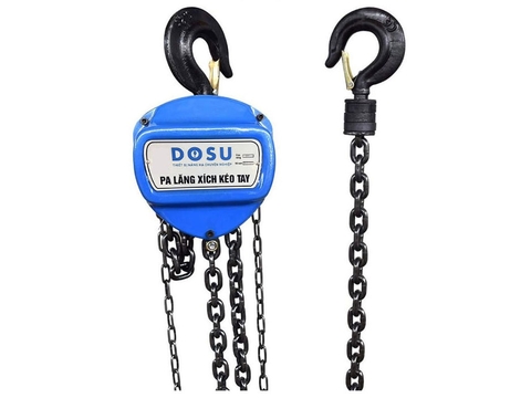 Pa lăng xích kéo tay DOSU 2 Tấn 3 Mét
