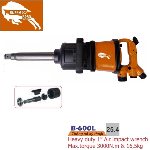 Súng vặn bulong 1inch B-600L