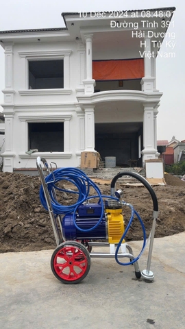 Máy phun sơn công nghiệp AKIRA1990 4500W ( Có màn điện tử )