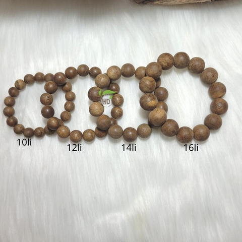 VÒNG TRẦM HƯƠNG HỒ LÔ 14MM - TRẦM VIỆT NAM