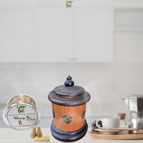 NHANG NỤ THÁP TRẦM HƯƠNG  - HỘP 40 NỤ