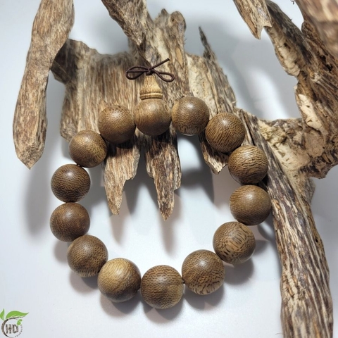 VÒNG TRẦM HƯƠNG HỒ LÔ 14MM - TRẦM VIỆT NAM