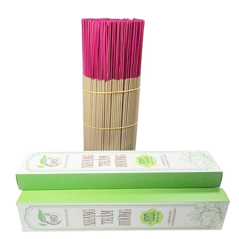 NHANG CÂY TRẦM HƯƠNG CAO CẤP DÀI 40CM- HỘP 200 GRAM -150 CÂY