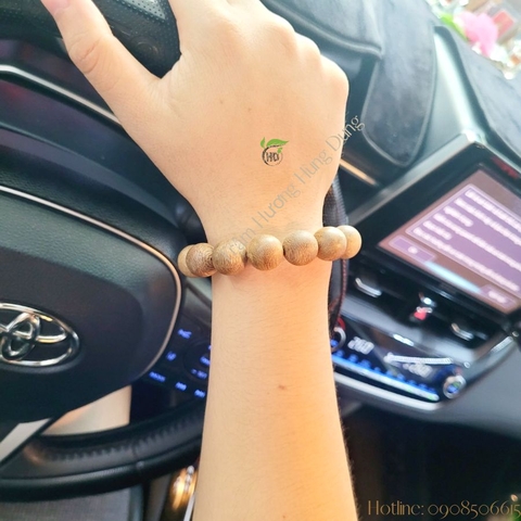 VÒNG TAY TRẦM HƯƠNG TỰ NHIÊN 16MM