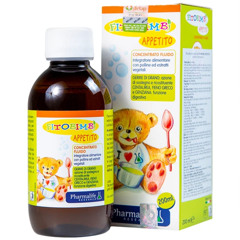 FITOBIMBI APPETITO 200ML - HỖ TRỢ TIÊU HÓA, ĂN NGON
