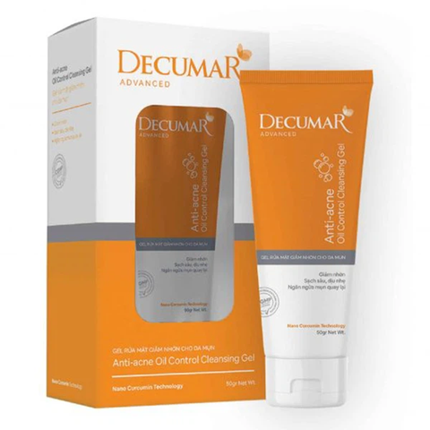 Gel rửa mặt DECUMAR 50g