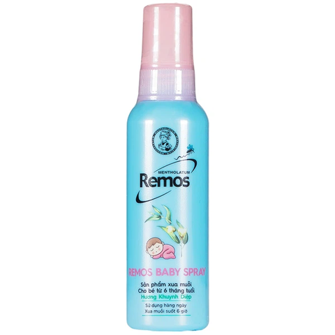 Xịt chống muỗi Remos hương Khuynh diệp 60ml