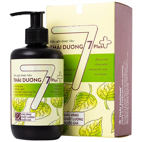 Dầu gội Thái Dương 7 PLUS chai 250ml