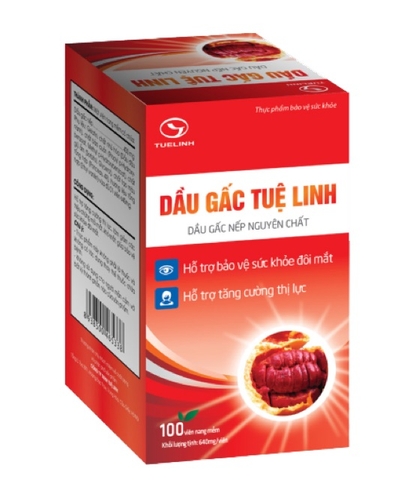 Dầu gấc Tuệ Linh lọ 60 viên