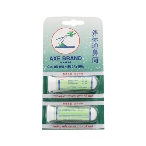 Axe Brand Inhaler- Ống hít mũi hiệu Cây Búa
