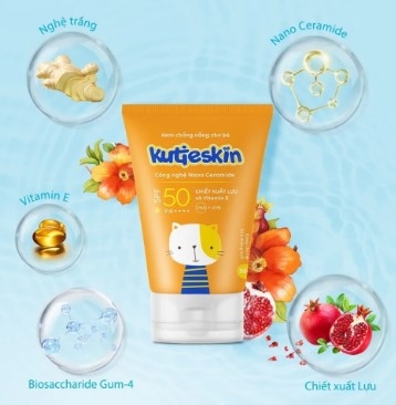 Kem chống nắng cho bé Kutieskin 30g
